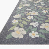 Rifle Paper Co. X Loloi/ Cotswolds Primrose Charcoal Rug - Rug & Weave