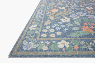 Rifle Paper Co. X Loloi/ Cotswolds Willow Indigo Rug - Rug & Weave