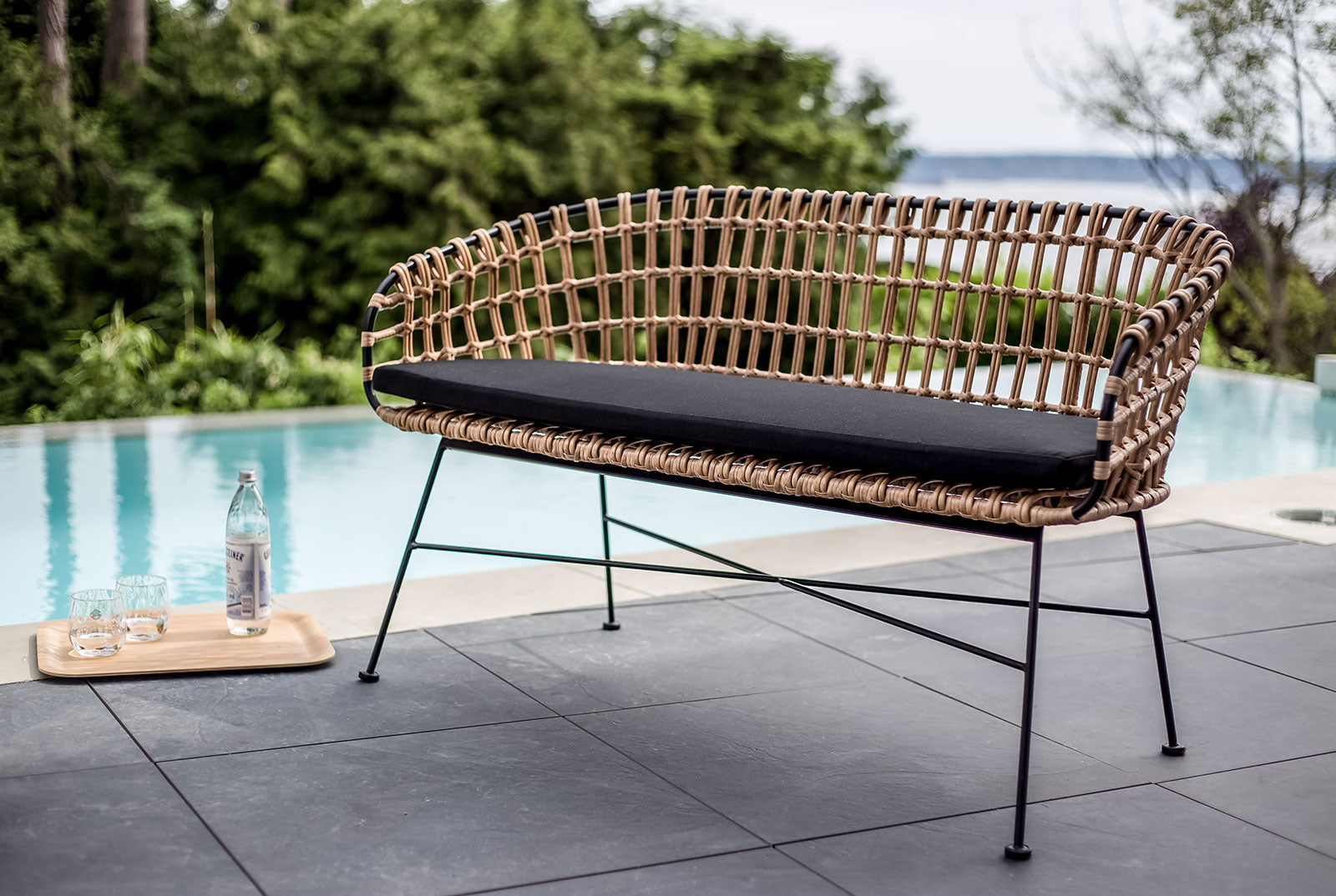 Callie Bench 15 - FURNITURE - bed bench Style In Form