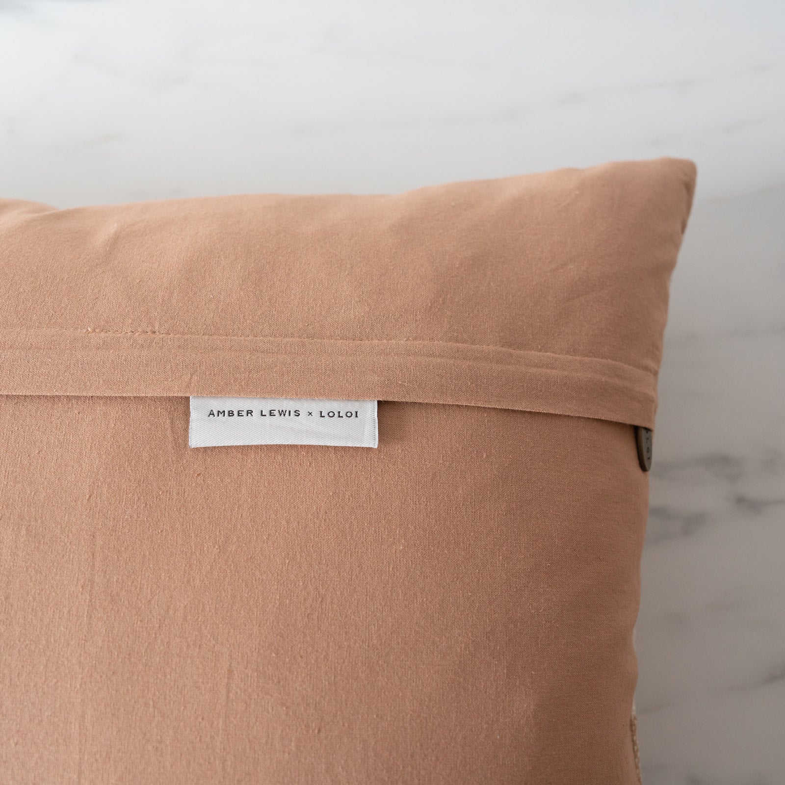IN-STORE Amber Lewis x Loloi Carmel Pillow Throw Pillow Loloi
