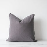 Charcoal Linen Pillow Cover 1 - PILLOWS - linen - neutral Rug & Weave Pillows 20" x 20"