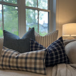 Thai Simple Stripes Pillow Cover 1 - PILLOWS - Thai - neutral Rug & Weave Pillows