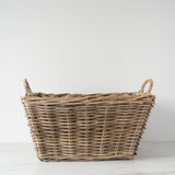 Classic Rattan Laundry Basket basket Bacon Basketware (Faire)