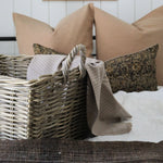 Classic Rattan Laundry Basket basket Bacon Basketware (Faire)