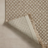 Loloi Dawn Natural Check Outdoor Rug 5-Rugs - indoor/outdoor Loloi