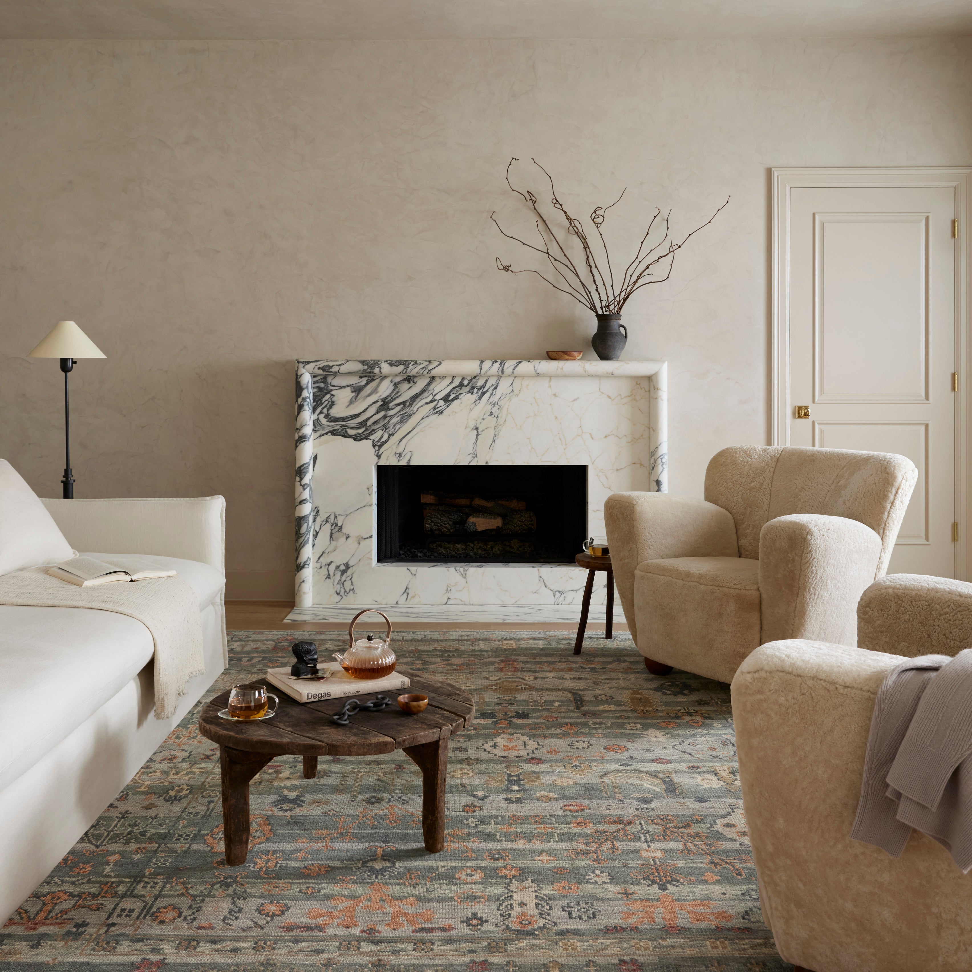 Loloi Dominic Slate / Multi Rug 3-natural fibre rugs Loloi