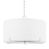 Darlene Chandelier LIGHTING - chandelier Hudson Valley Lighting Polished Nickel