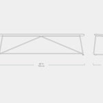 Gus* Modern Aero Bench 11 - FURNITURE - dining bench Gus