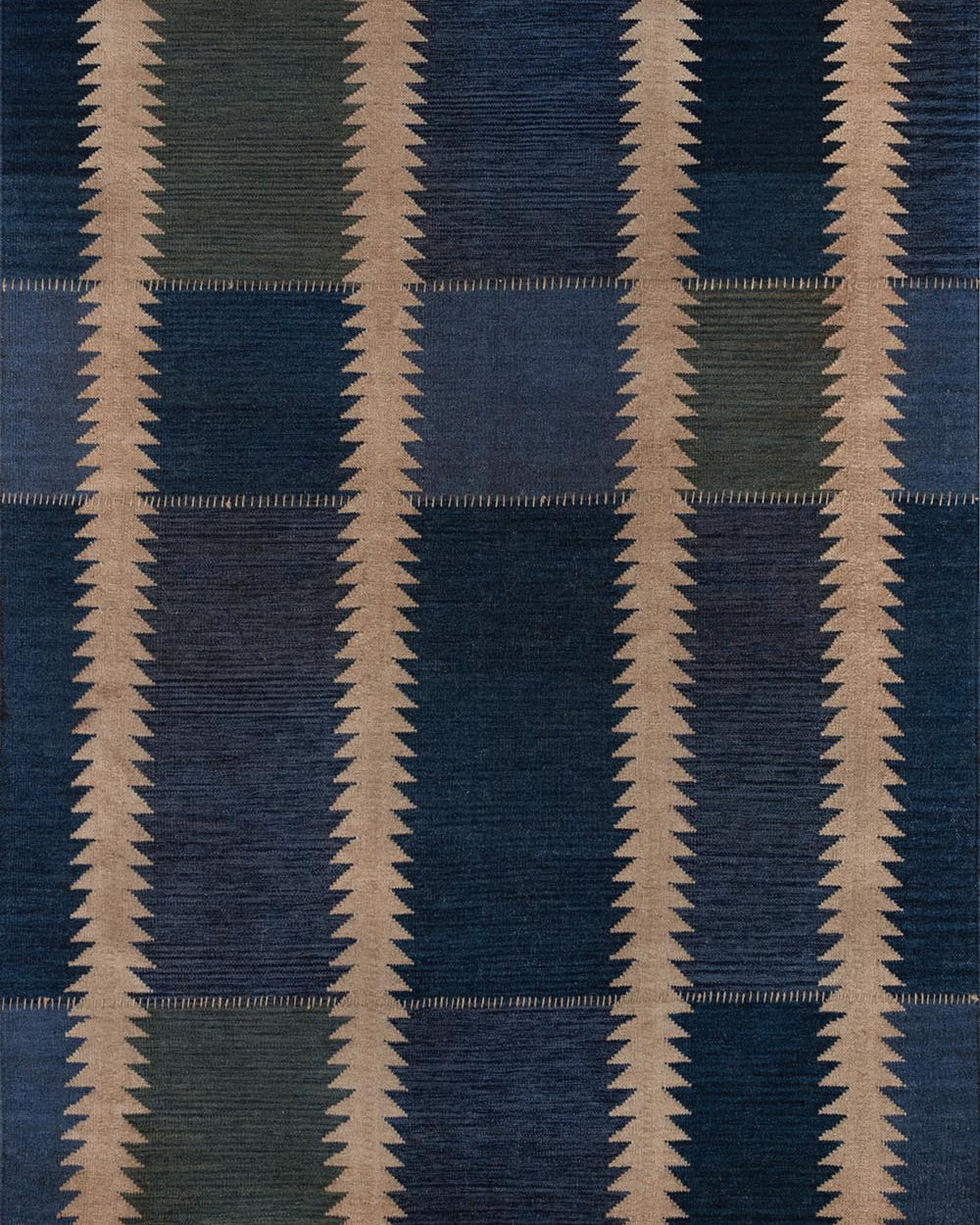 Duar Atar Indigo RUGS - patterned Momeni