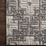 Loloi Ehren Charcoal / Fog Rug RUGS - wool Loloi