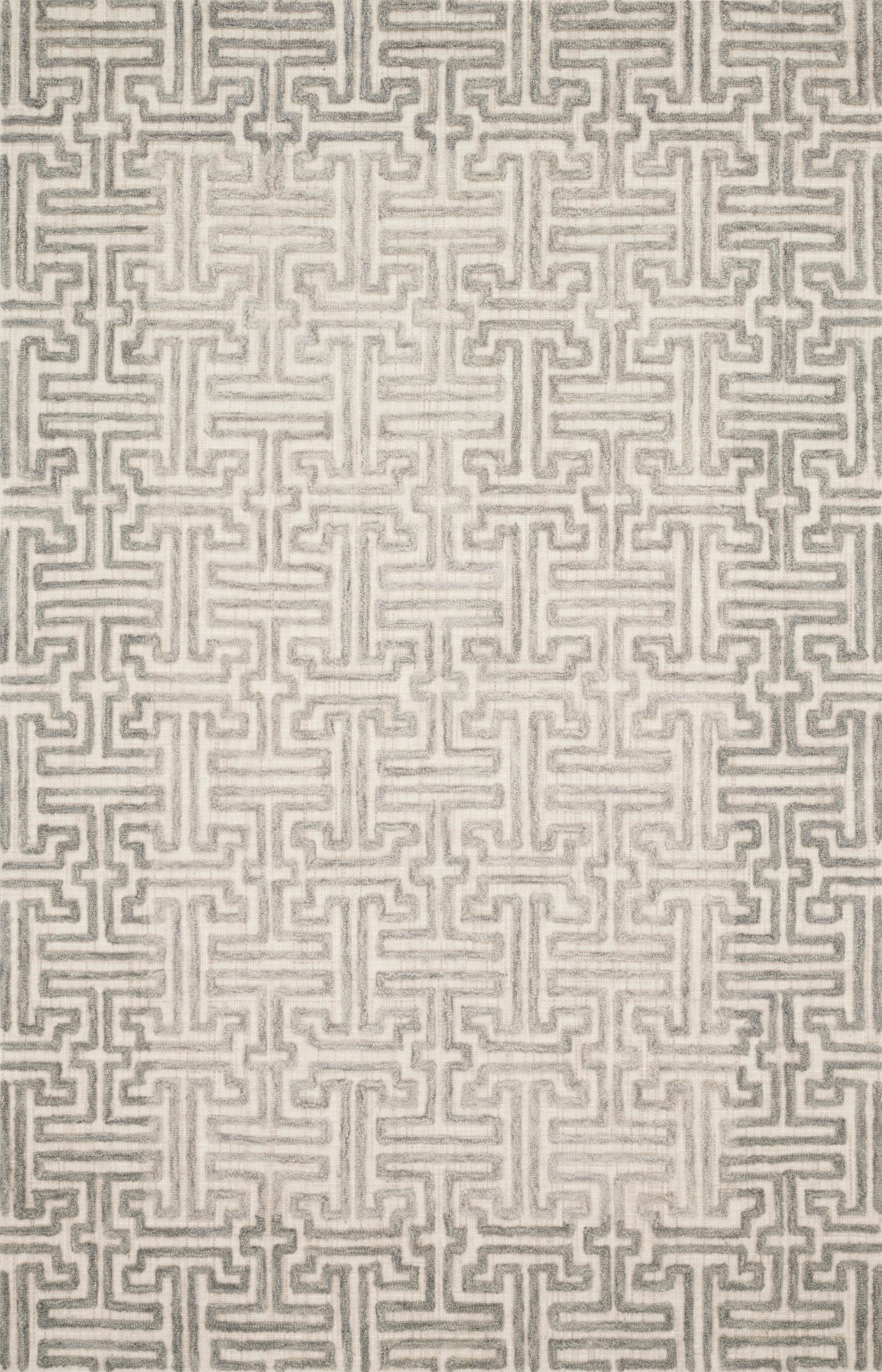 Loloi Ehren Stone / Sand Rug RUGS - wool Loloi