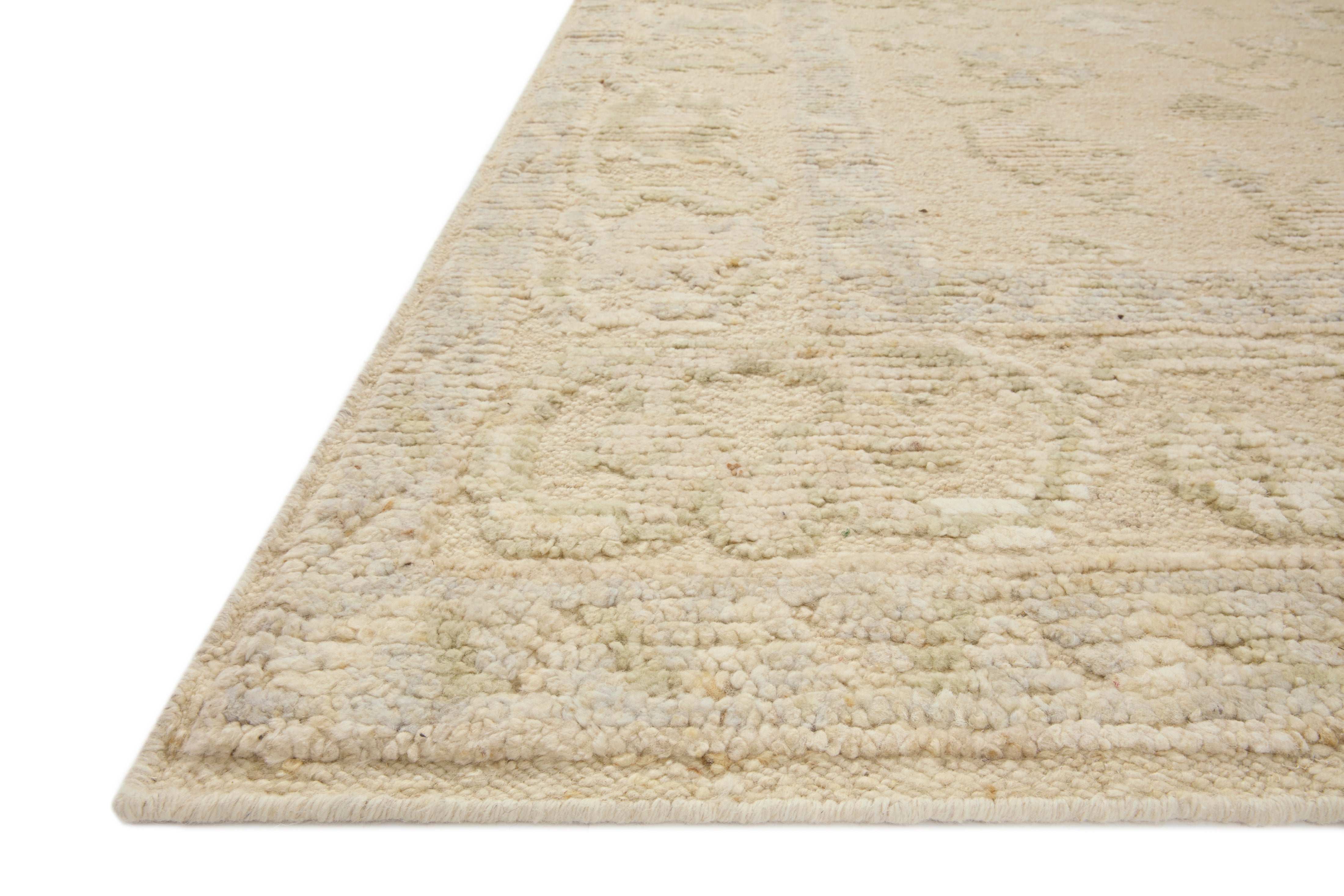 Loloi Emilia Ivory / Sage RUGS - wool Loloi