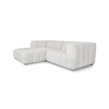 Elli Sectional - Coconut 2 - FURNITURE - sectional Style in Form Left