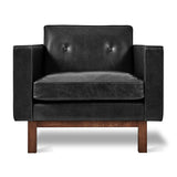 Gus* Modern Embassy Chair 3 - FURNITURE - chair Gus Saddle Black Leather