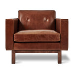Gus* Modern Embassy Chair 3 - FURNITURE - chair Gus Saddle Brown Leather