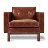 Gus* Modern Embassy Chair 3 - FURNITURE - chair Gus Saddle Brown Leather