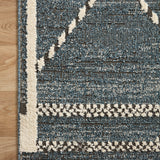 Loloi Fabian Denim / Charcoal 2-RUGS - patterned Loloi