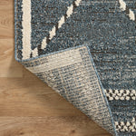 Loloi Fabian Denim / Charcoal 2-RUGS - patterned Loloi