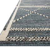 Loloi Fabian Denim / Charcoal 2-RUGS - patterned Loloi