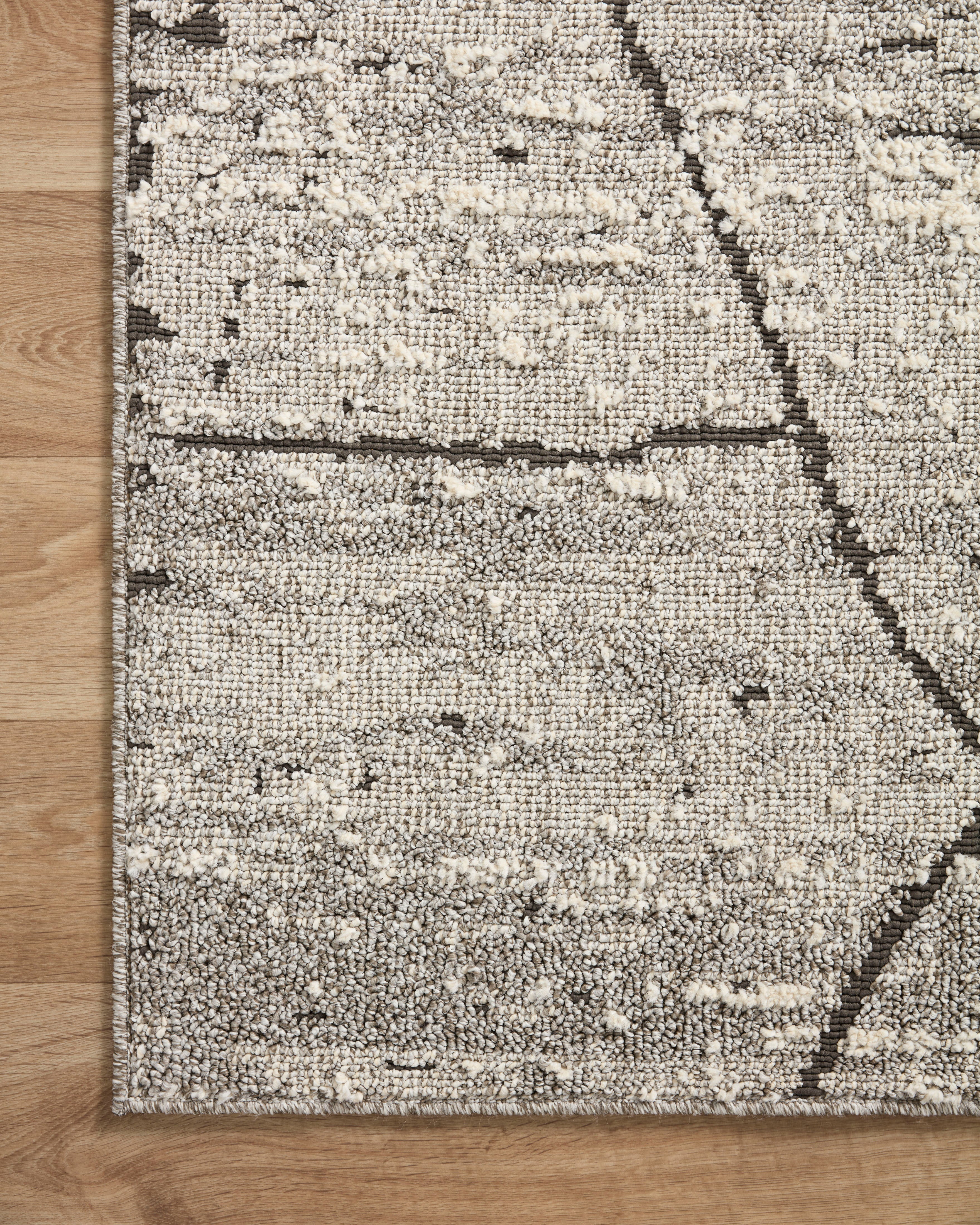 Loloi Fabian Grey / Charcoal 2-RUGS - patterned Loloi