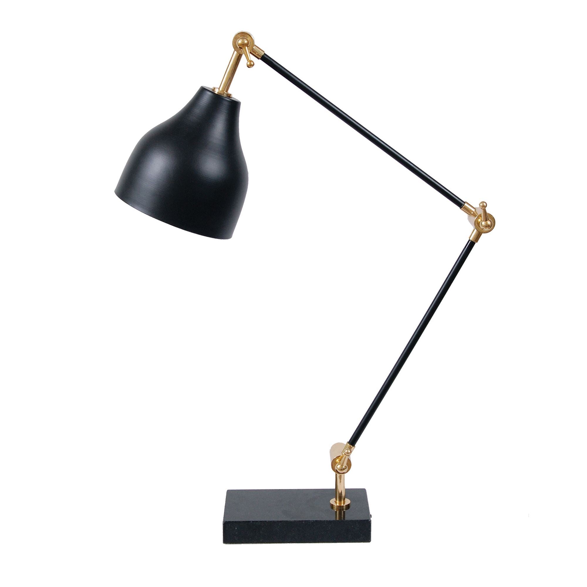 Francine Brass & Granite Table Lamp