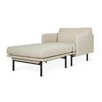 Gus* Modern Foundry Chaise 3 - FURNITURE - chair Gus Andorra Almond