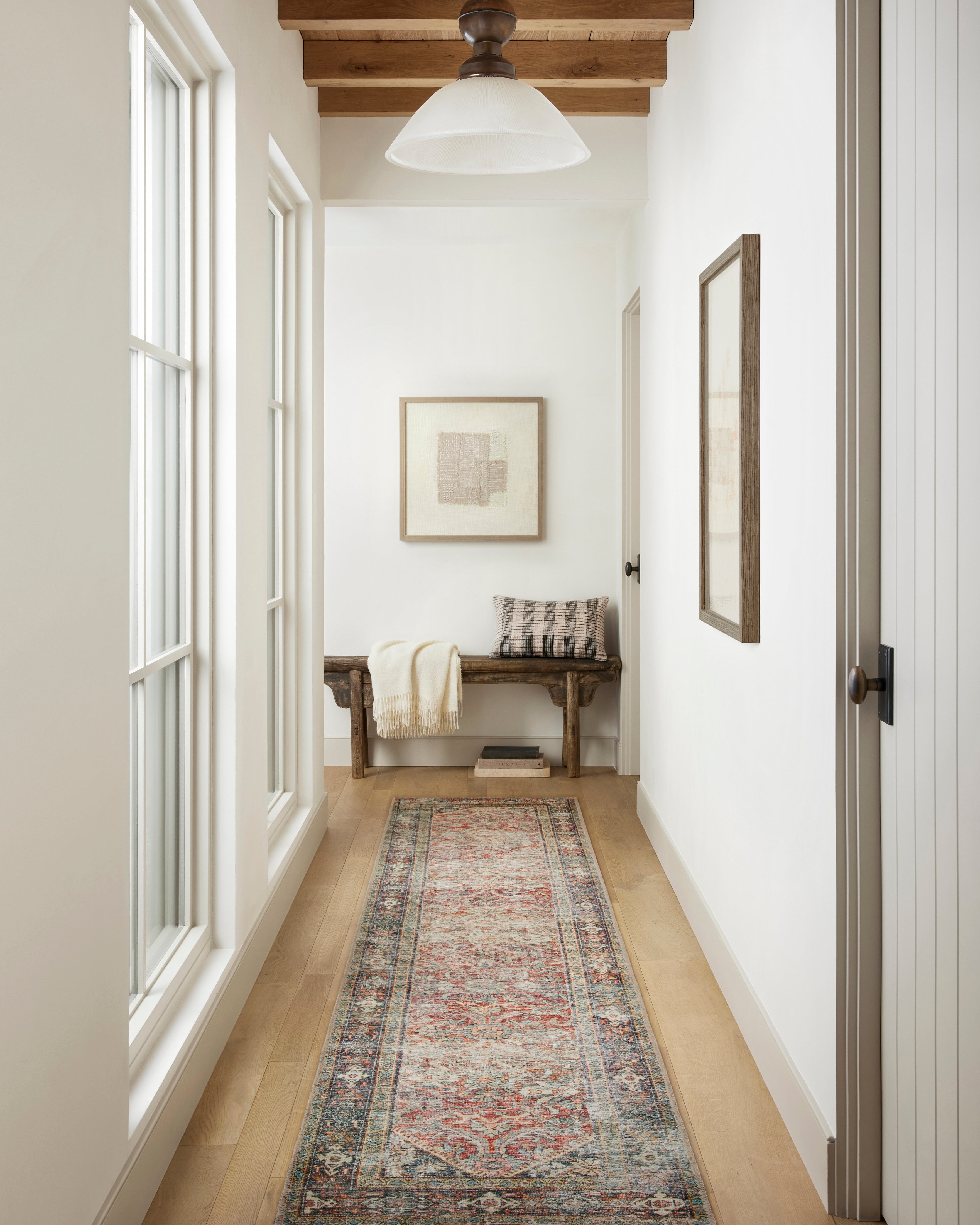 Amber Lewis x Loloi Georgie Red / Navy Rug 0-patterned rugs Loloi