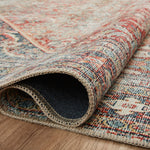 Amber Lewis x Loloi Georgie Red / Navy Rug 0-patterned rugs Loloi