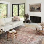 Amber Lewis x Loloi Georgie Red / Navy Rug 0-patterned rugs Loloi