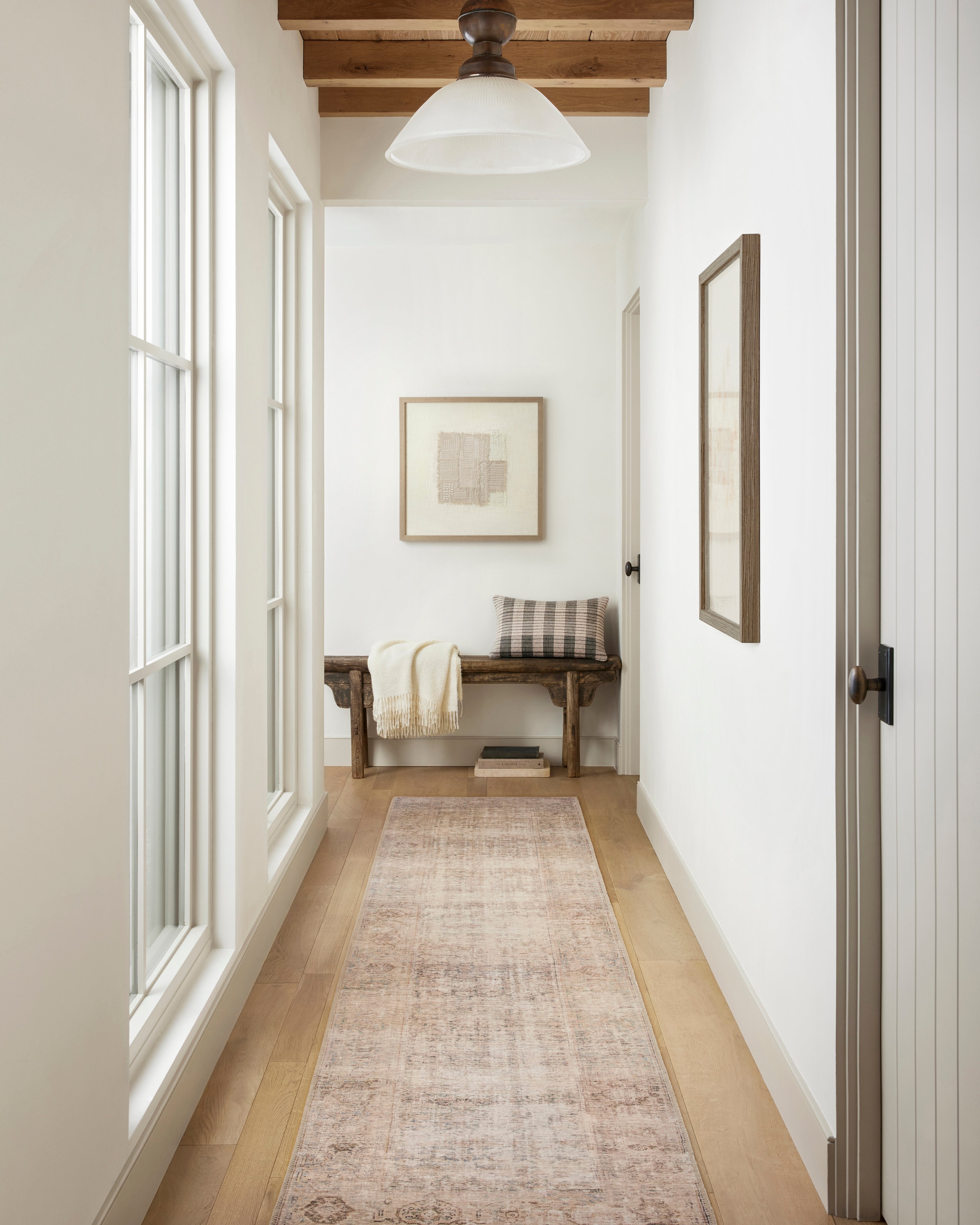OVERSTOCK RUG - Amber Lewis x Loloi Georgie Ocean / Sand Rug - 2' x 5' IN STORE - Sale Rugs Loloi