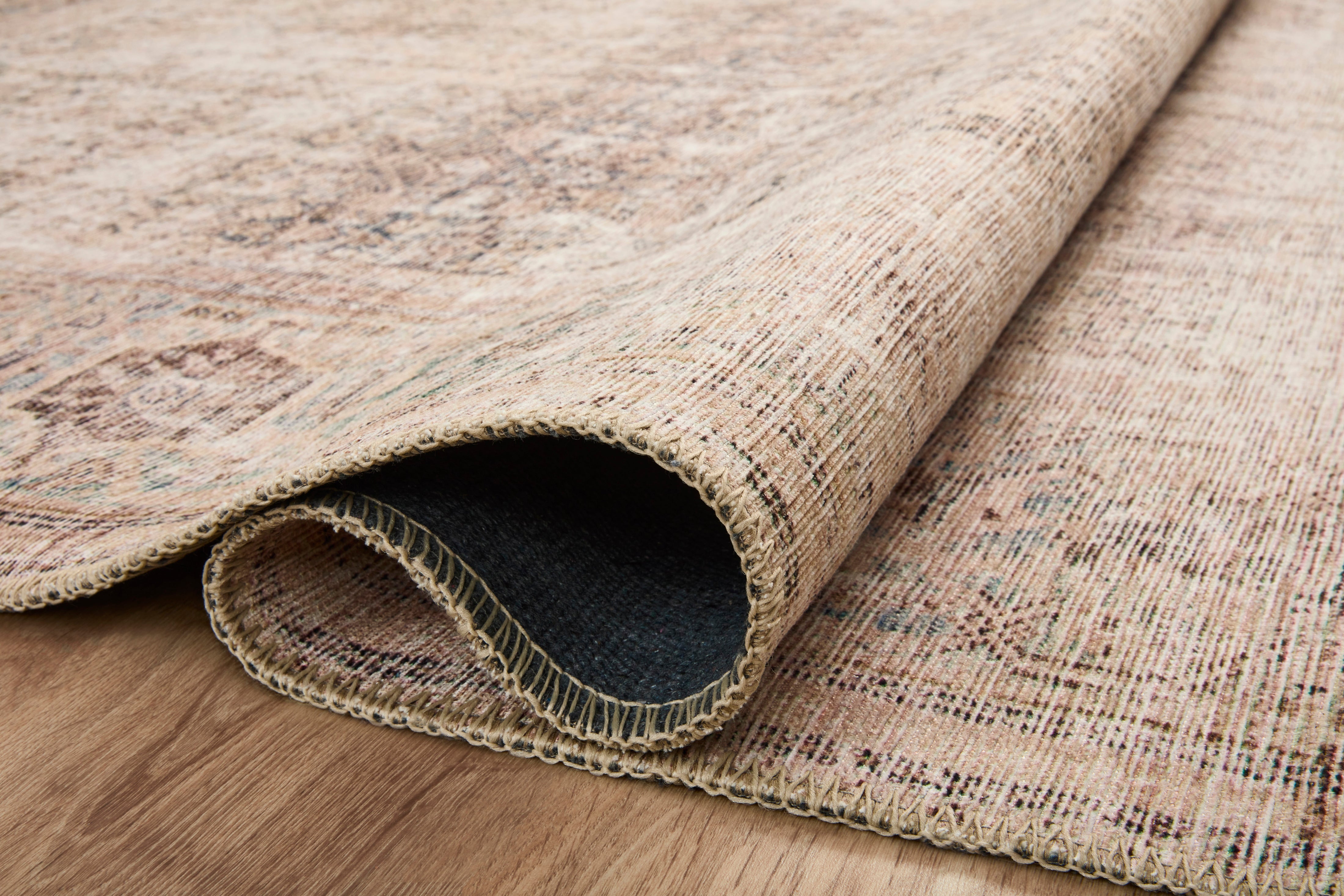 OVERSTOCK RUG - Amber Lewis x Loloi Georgie Ocean / Sand Rug - 2' x 5' IN STORE - Sale Rugs Loloi