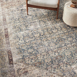 Amber Lewis x Loloi Georgie Teal / Antique Rug 0-patterned rugs Loloi