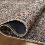 Amber Lewis x Loloi Georgie Denim / Spice Rug 0-patterned rugs Loloi