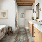 Amber Lewis x Loloi Georgie Moss / Salmon Rug 0-patterned rugs Loloi