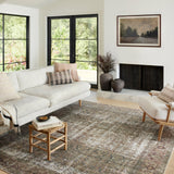 Amber Lewis x Loloi Georgie Moss / Salmon Rug 0-patterned rugs Loloi