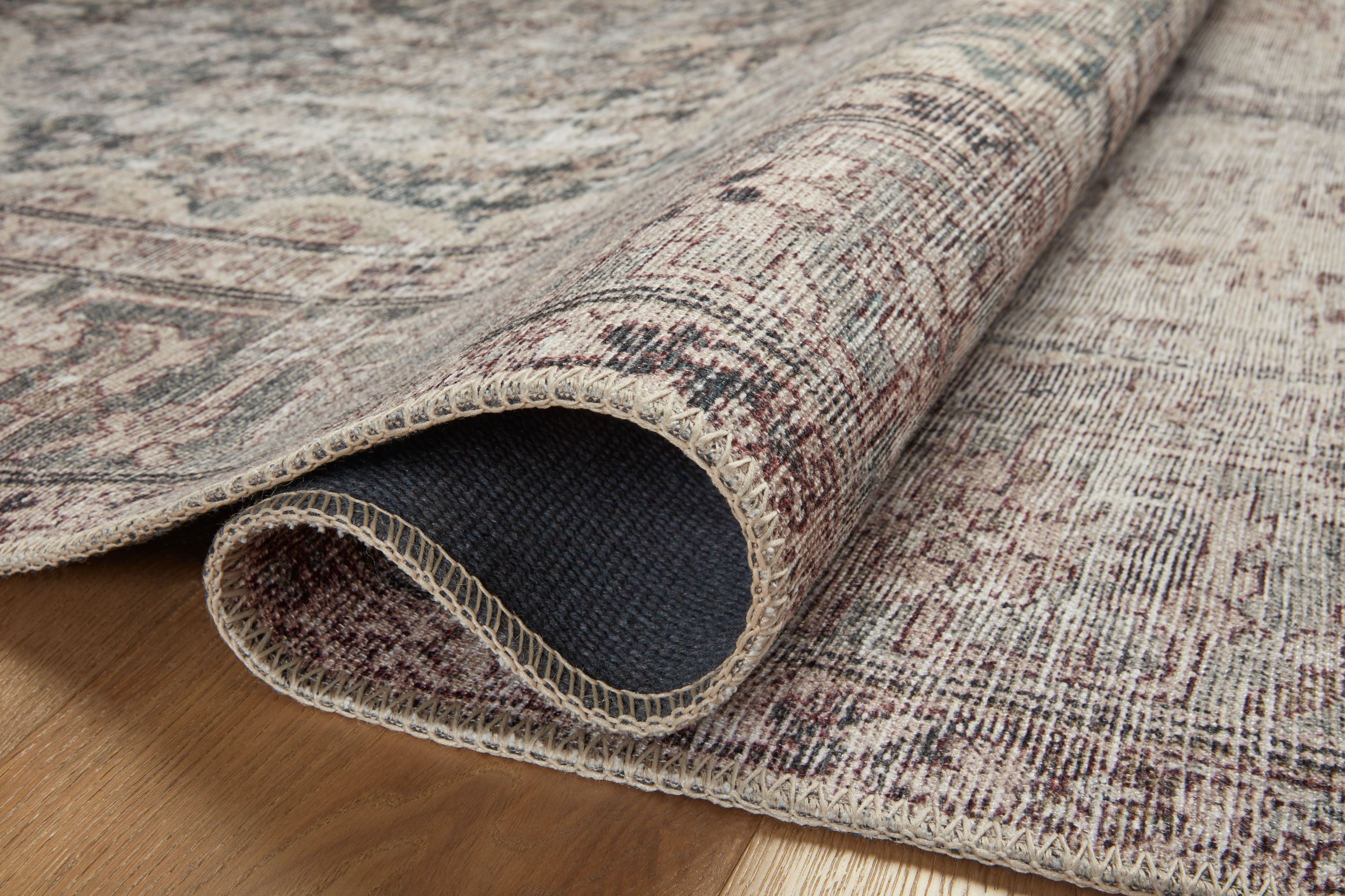 Amber Lewis x Loloi Georgie Lagoon / Beige Rug 0-patterned rugs Loloi