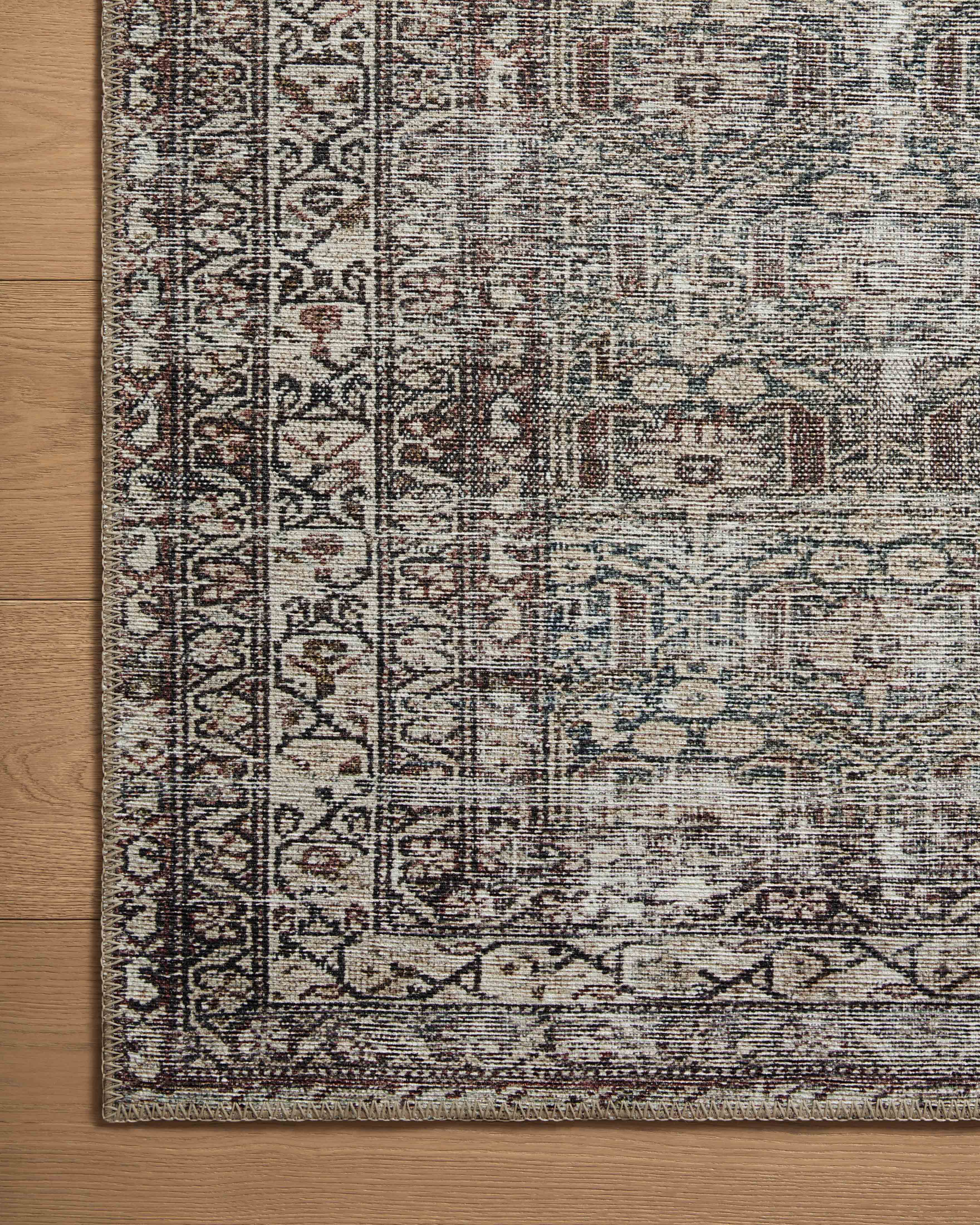 Amber Lewis x Loloi Georgie Moss / Bark Rug 0-patterned rugs Loloi