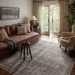 Amber Lewis x Loloi Georgie Moss / Bark Rug 0-patterned rugs Loloi