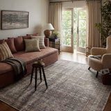Amber Lewis x Loloi Georgie Moss / Bark Rug 0-patterned rugs Loloi