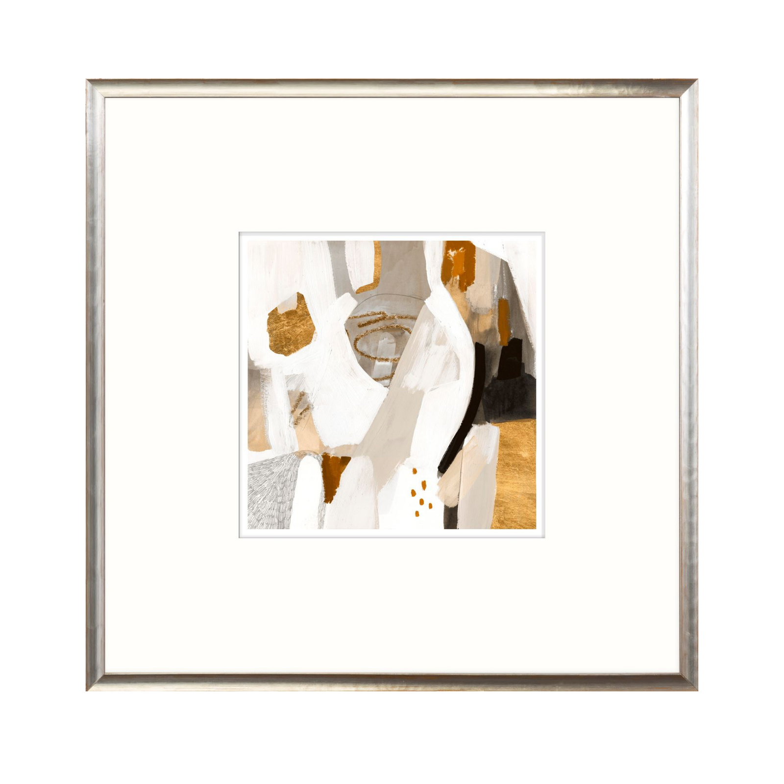 "Golden Scatter III" Framed Art Print ARTWORK - framed print Celadon Art