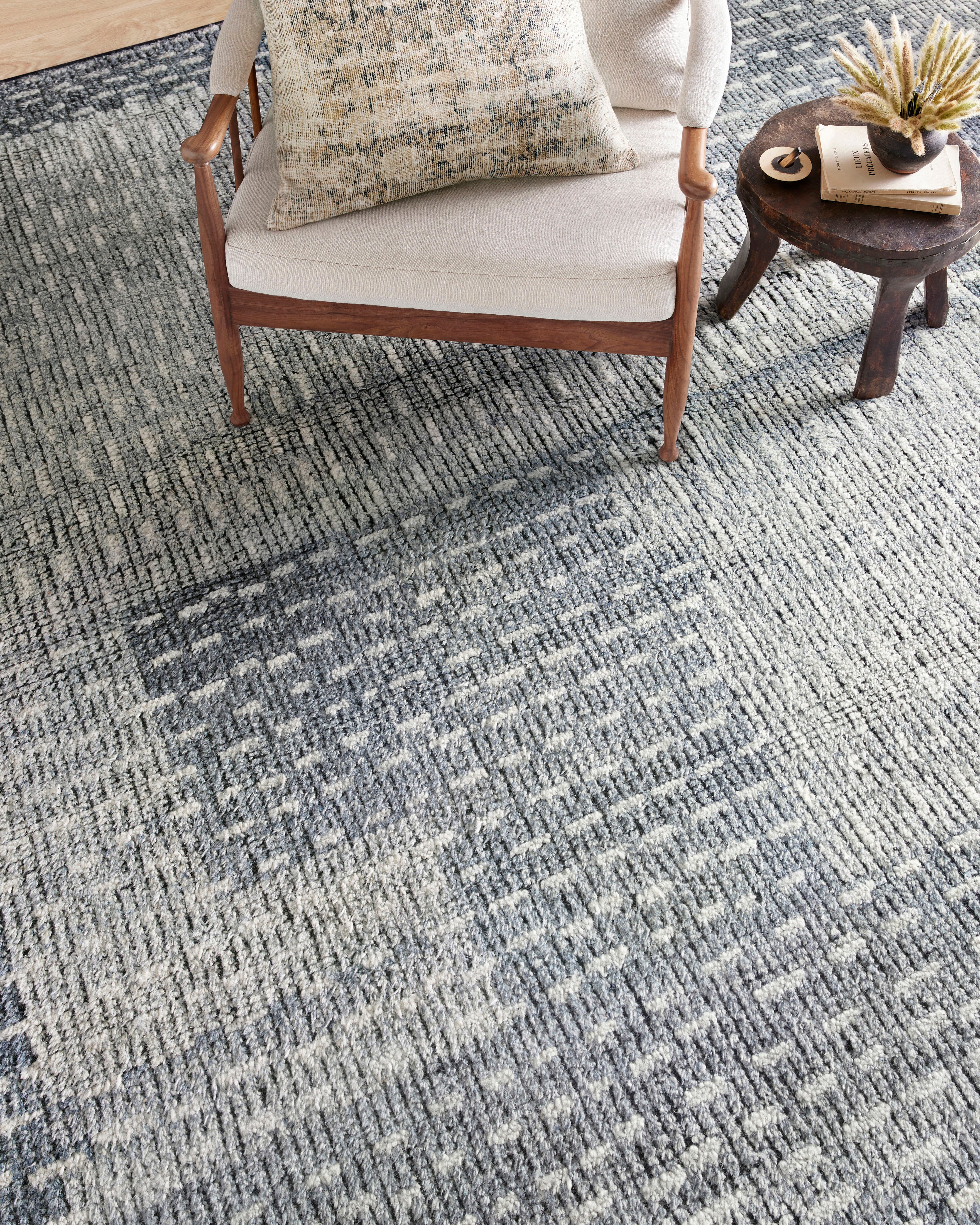 Amber Lewis x Loloi Gwyneth Denim / Sky Rug 2-patterned Loloi