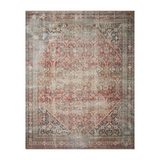 Amber Lewis x Loloi Georgie Red / Navy Rug 0-patterned rugs Loloi