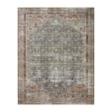 Amber Lewis x Loloi Georgie Teal / Antique Rug 0-patterned rugs Loloi