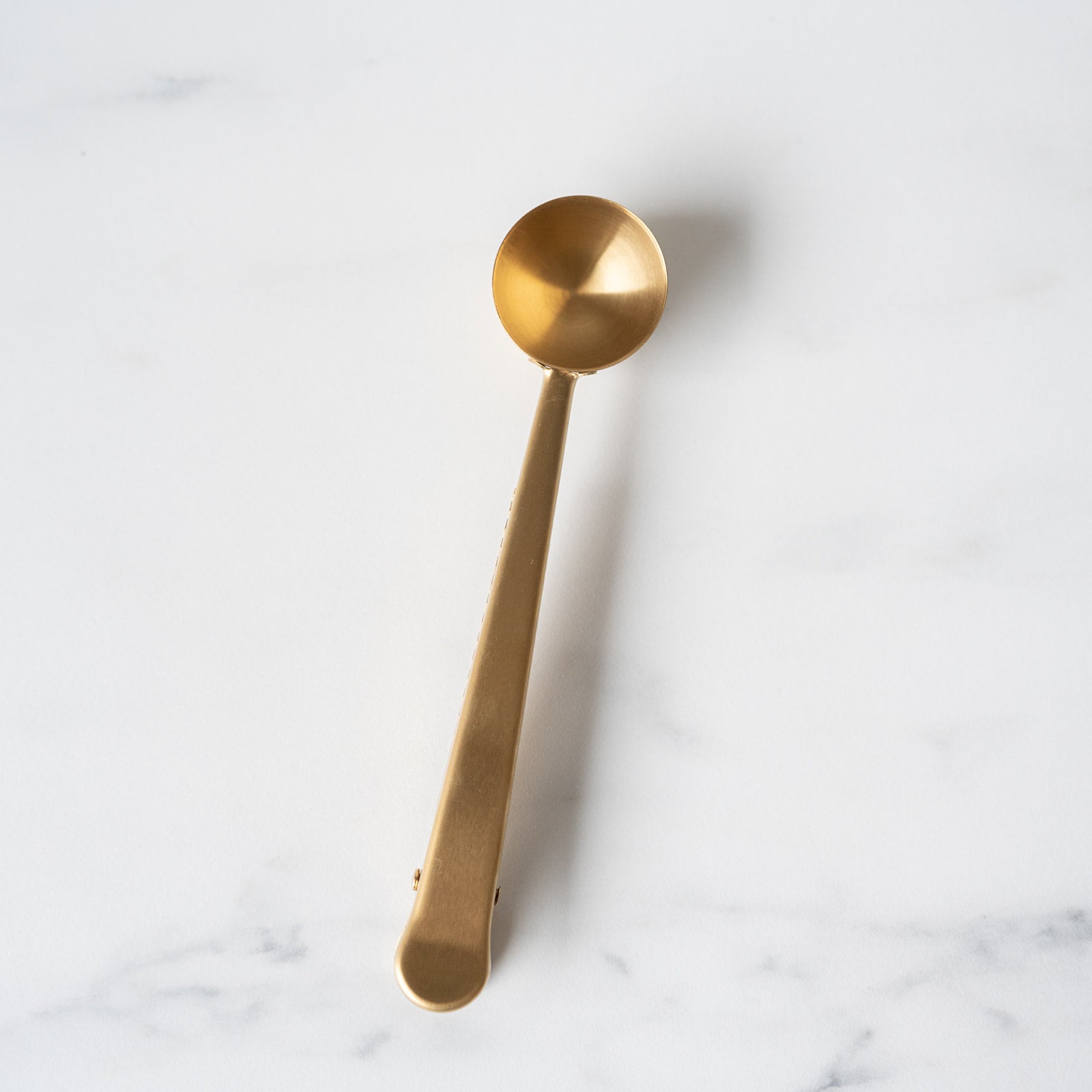 Gold Finish Coffee Scoop - Rug & Weave