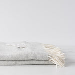 Grey Clouds Wool Blanket blanket McNutt