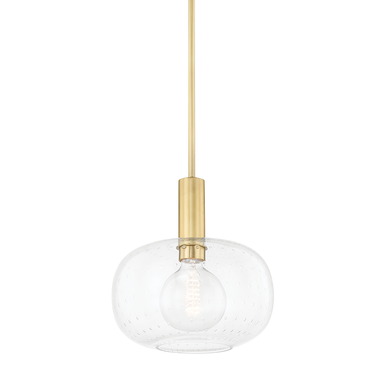 Harlow Pendant LIGHTING - pendant Hudson Valley Lighting Aged Brass
