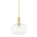 Harlow Pendant LIGHTING - pendant Hudson Valley Lighting Aged Brass