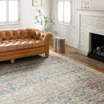 Loloi Hathaway Denim / Multi Rug 1-RUGS - patterned Loloi