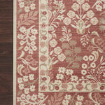 Rifle Paper Co. X Loloi/ Holland Lotte Crimson Rug 1-RUGS-patterned Loloi