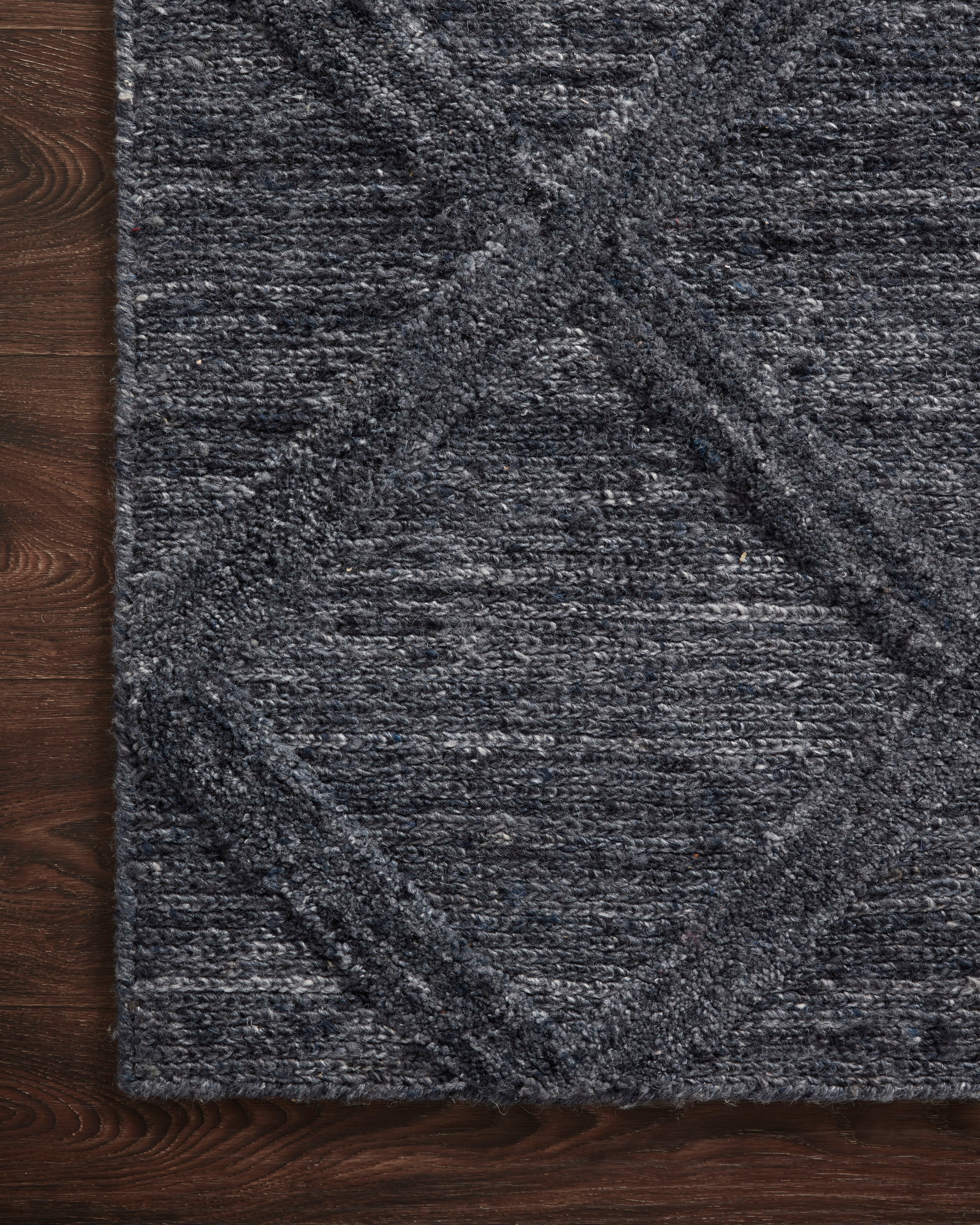 Loloi Hunter Indigo Rug 1-RUGS - wool Loloi